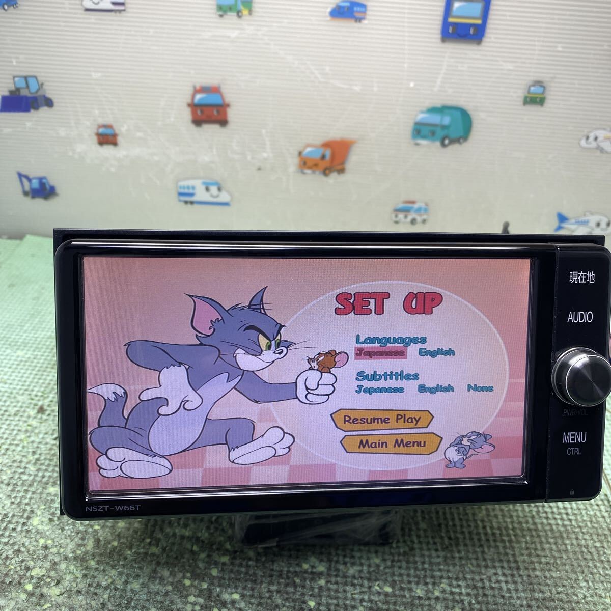 ★保証付動作★トヨタ純正★NSZT-W66T★Bluetooth/CD/DVD/WMA:MP3 SD フルセグ TV拍卖