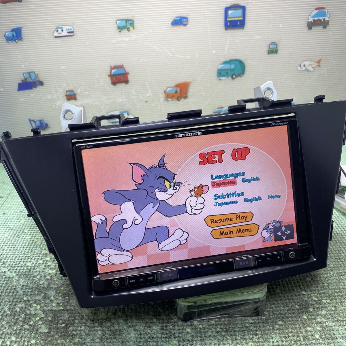 ★保証付動作★ Carrozzeria カロッツェリアAVIC-RL900 ★8インチメモリーナビ Bluetooth USB★ ★プリウス@パネル/金具付★拍卖