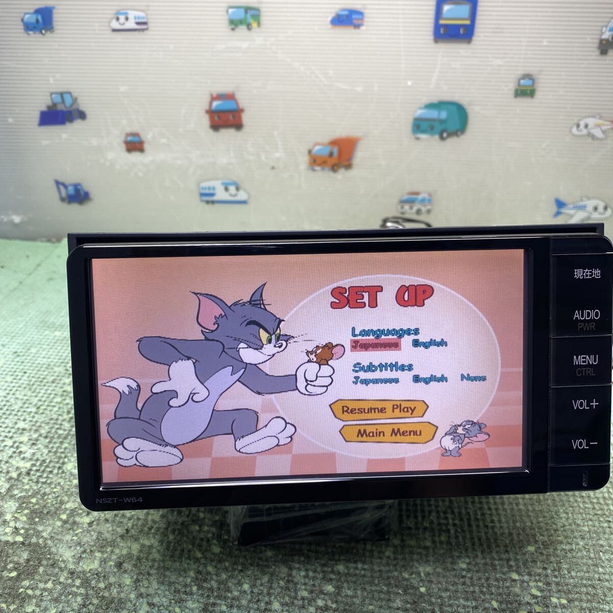 ★保証付動作★トヨタ純正 NSZT-W64 ★フルセグTV/CD/DVD/Bluetooth/AM/FM::拍卖