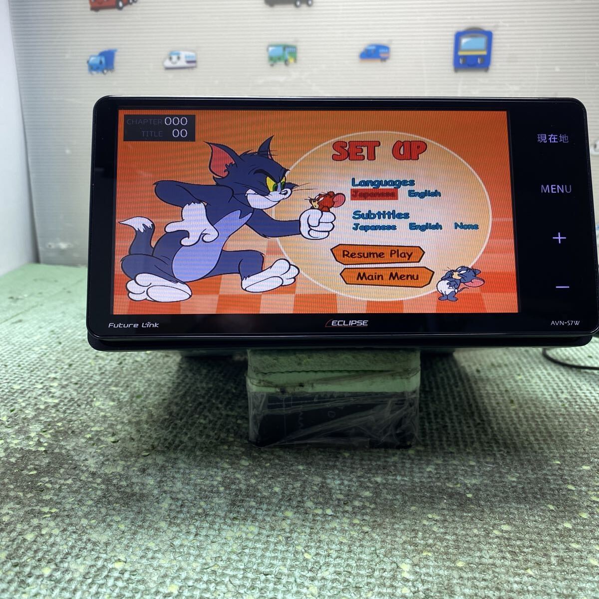 ★保証付動作★イクリプス AVN-S7W★メモリー ナビ //地デジ フルセグ CD DVD Bluetooth 拍卖