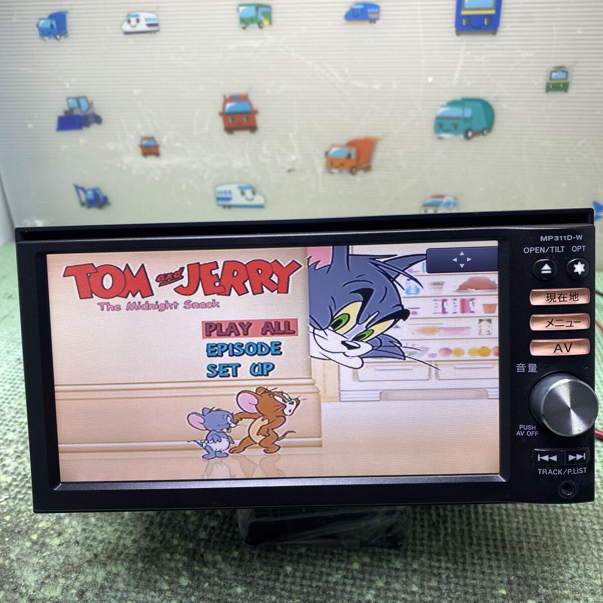 ★保証付動作★日産純正MP311D-W★地デジフルセグ/Bluetooth/CD/DVD再生拍卖