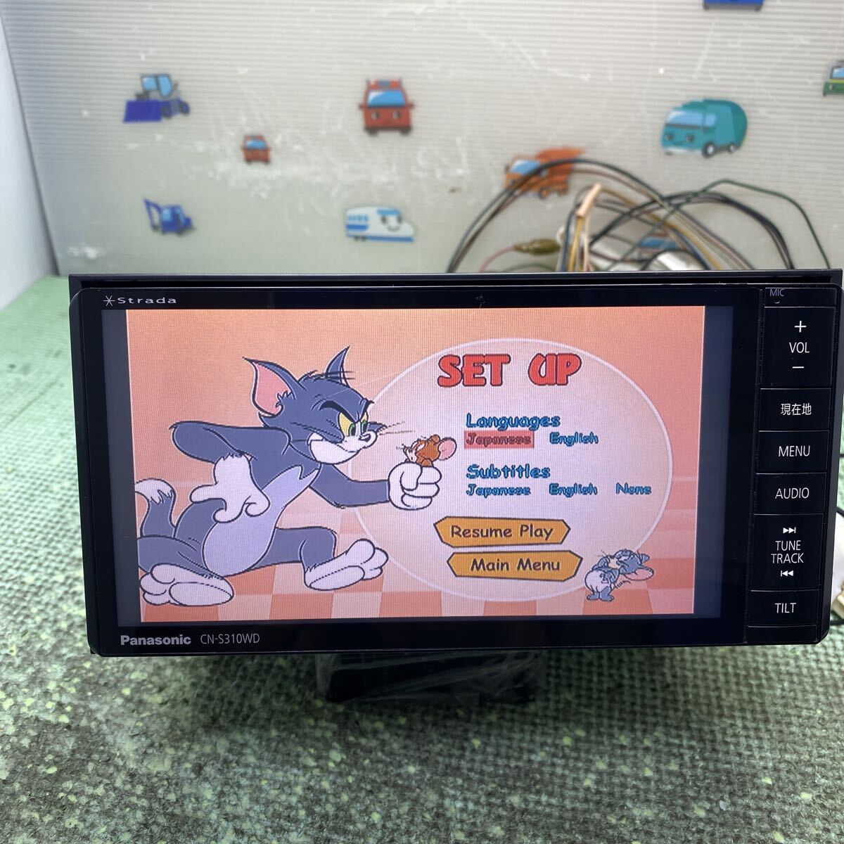 ★保証付動作★Panasonic メモリーナビ CN-S310WD★フルセグTV/CD/DVD/AM/FM/BLUETOOTH/USB拍卖