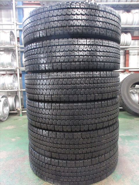 送料無料 スタッドレス 11R22.5 16PR TOYO M919 2023年製 6本セット 12~14mmぐらい拍卖