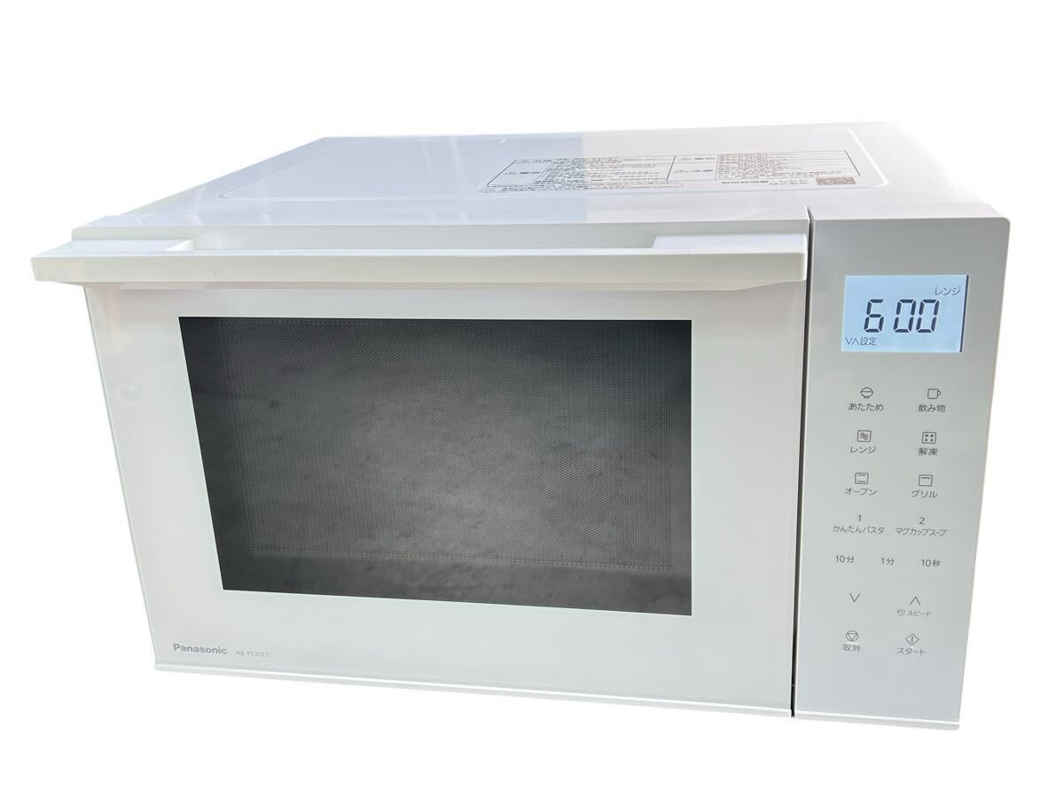 ◆動作確認済み Panasonic パナソニック オーブンレンジ NE-FS30E3-W ホワイト 角皿 グリル皿 オーブン 電子レンジ 家電 現状品 管理KA602拍卖