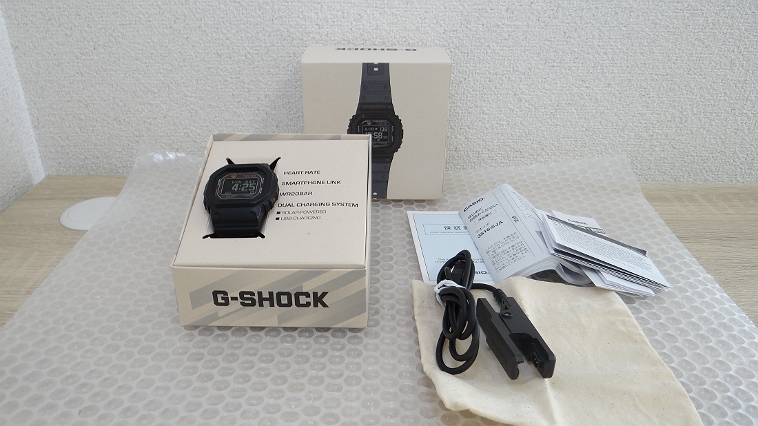★美品!CASIO G-SHOCK G-SQUAD DW-H5600-1JR★JJ57拍卖