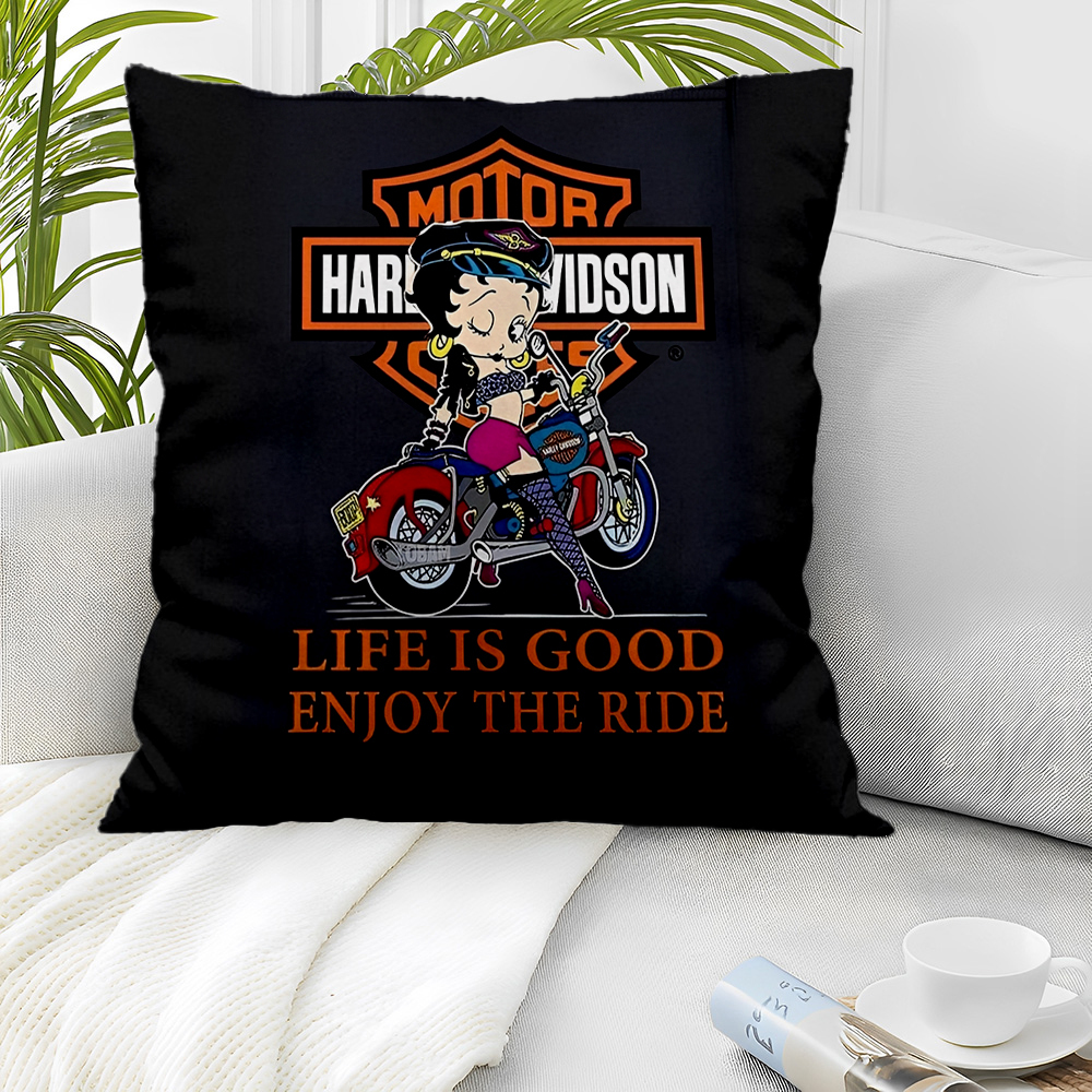 新品 ベティーちゃん ハーレーダビッドソン クッションカバー /79/ 45×45cm 中身 100均 ニトリで販売拍卖