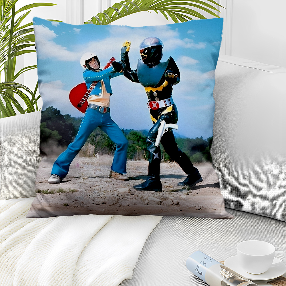 新品 キカイダー ハカイダー クッションカバー /160/ 45×45cm 枕カバー 中身 100均 ニトリで販売拍卖