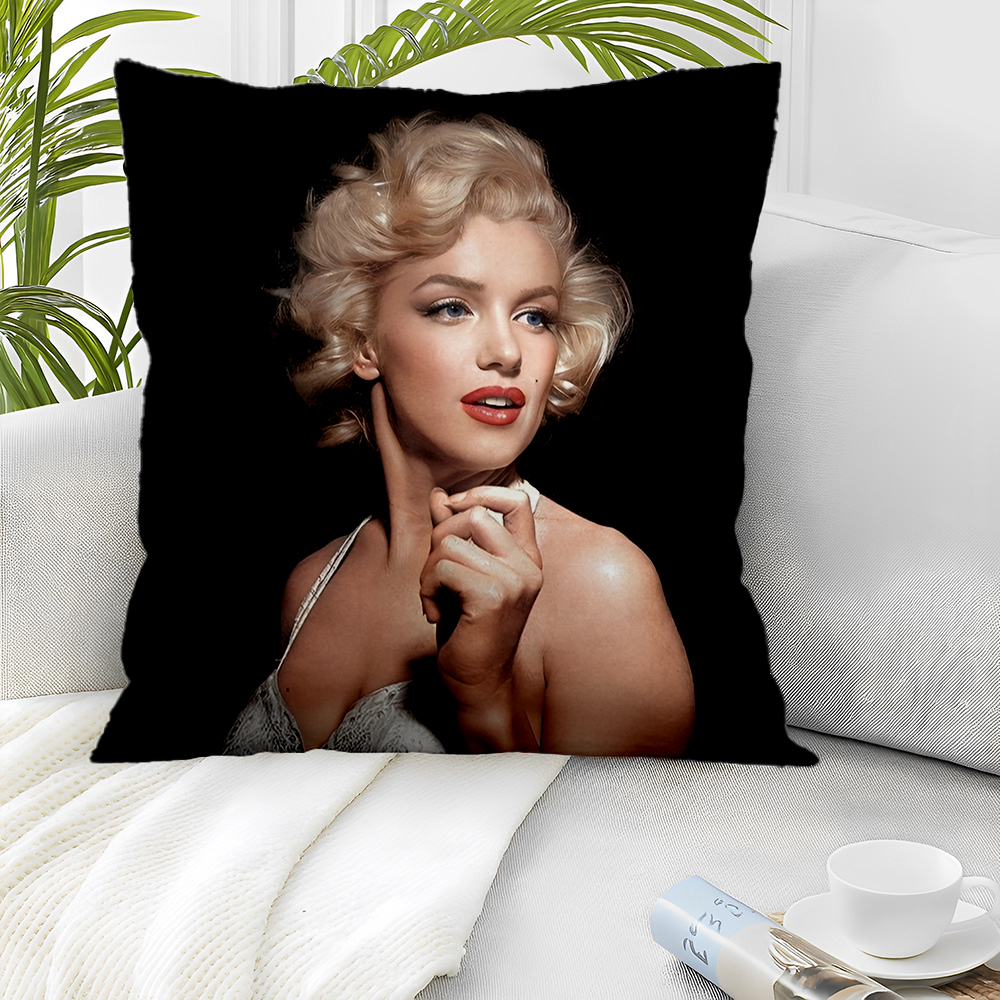 新品 マリリンモンロー クッションカバー /142/ 45×45cm 枕カバー 中身 100均 ニトリで販売拍卖