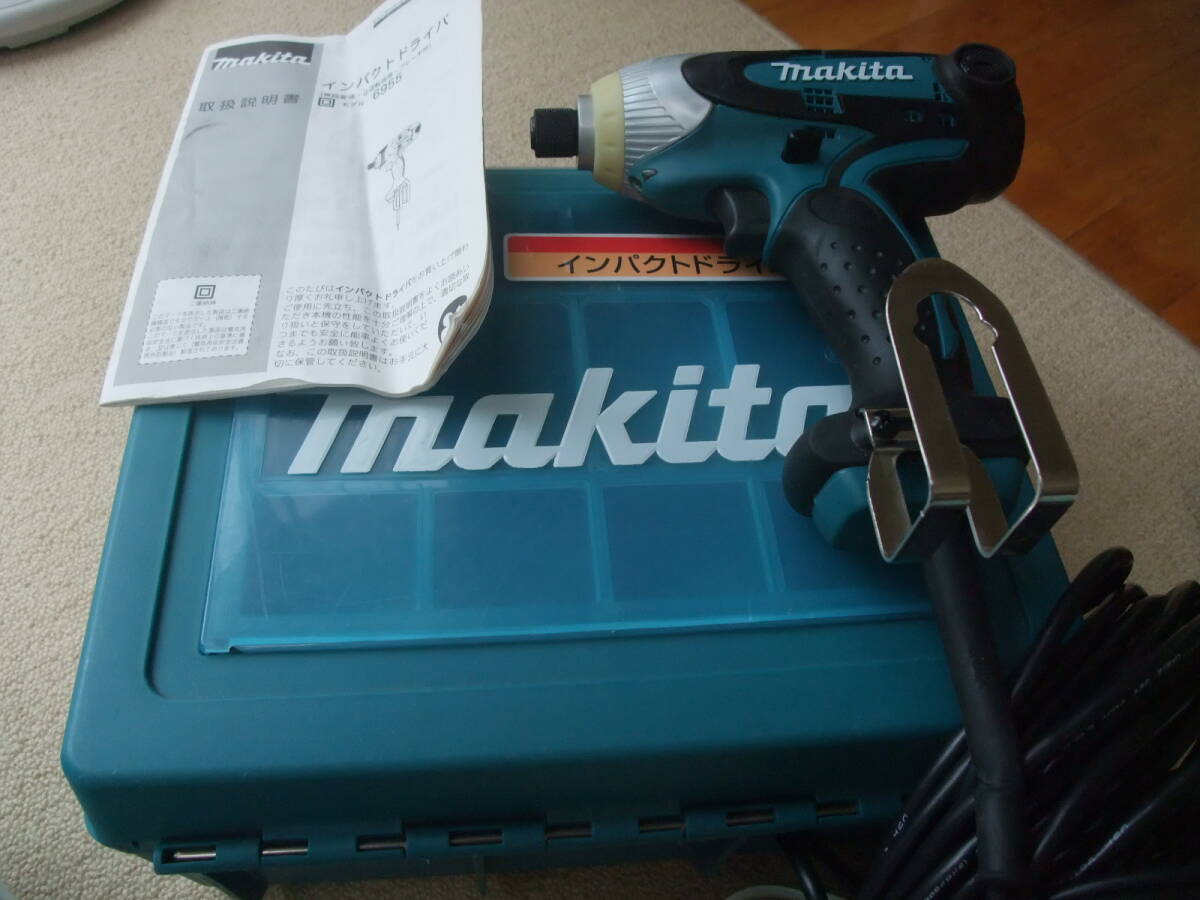 一度使用 美品 Makita 6955SPK インパクトドライバー拍卖