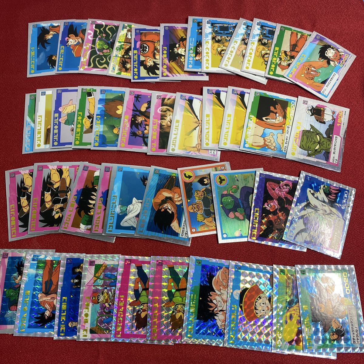 ☆希少!ドラゴンボール カードのデザインのマグネット キラ多数 まとめ 孫悟空 当時物 レトロ【KB8】拍卖