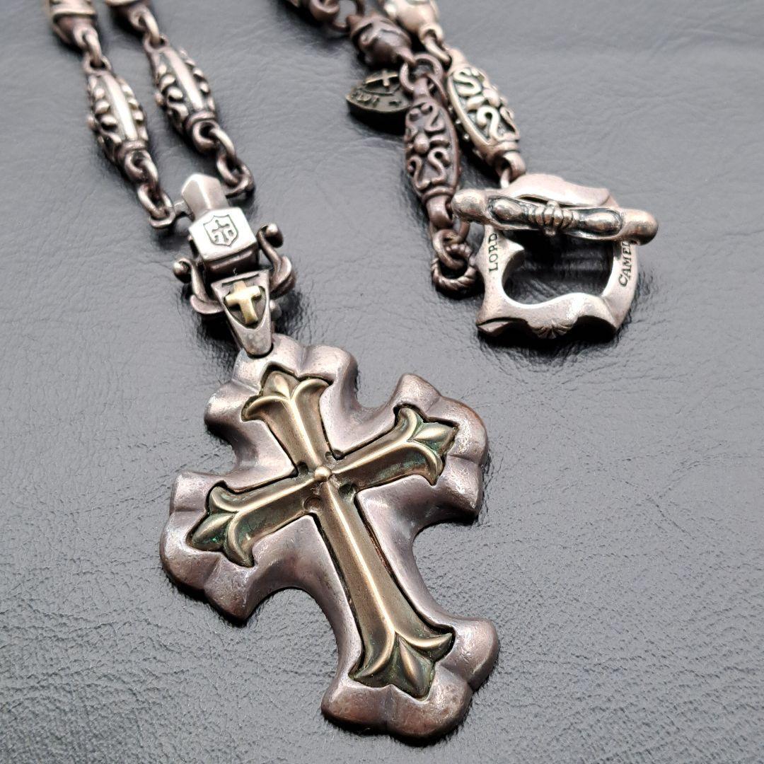 Lord Camelot ロードキャメロット ネックレス クロス 箱付き 925 シルバー 正規品拍卖
