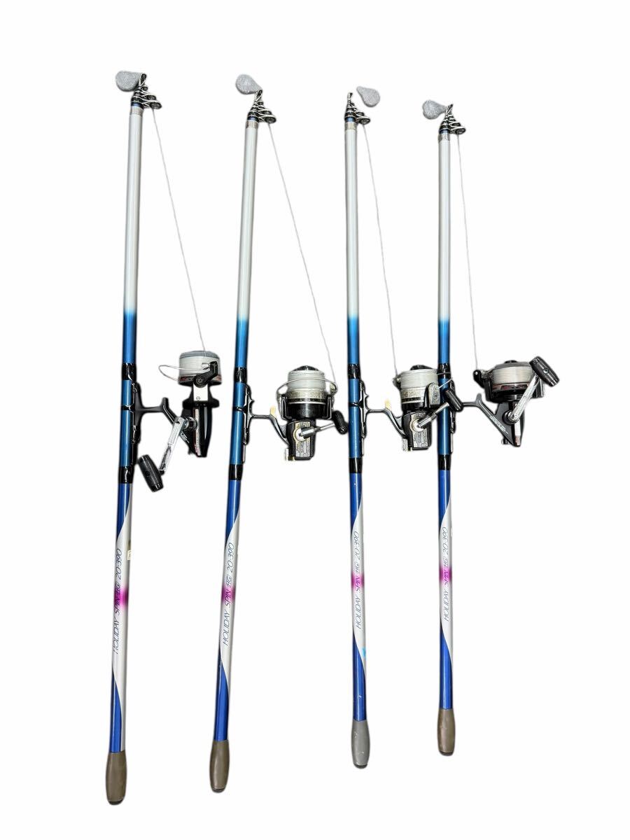 1円スタート 4639 シマノ SHIMANO 釣り竿 4点セット フィッシング セット 釣竿 ホリデースピン HG 20-390拍卖