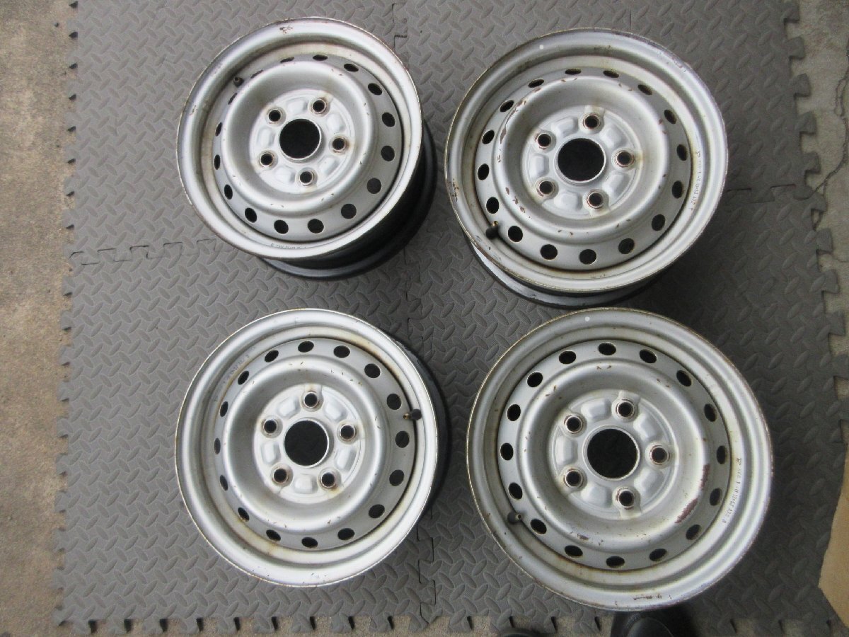 9477チ3○ 13×5J 114.3×5H トヨタ純正スチールホイール 鉄ホイール 4本 S402 タウンエース ライトエース 【本州四国九州送料無料】拍卖