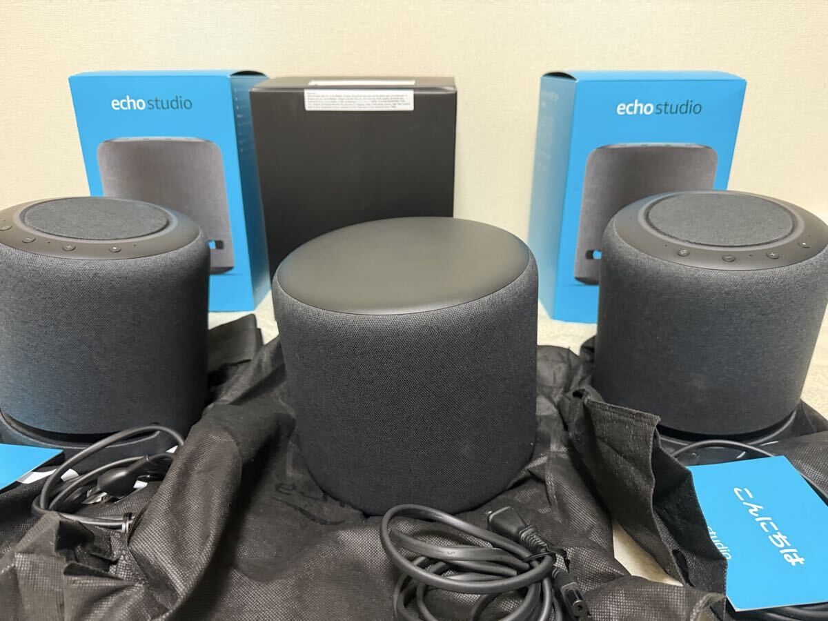 Amazon Echo Sub、Amazon Echo Studio ×2拍卖