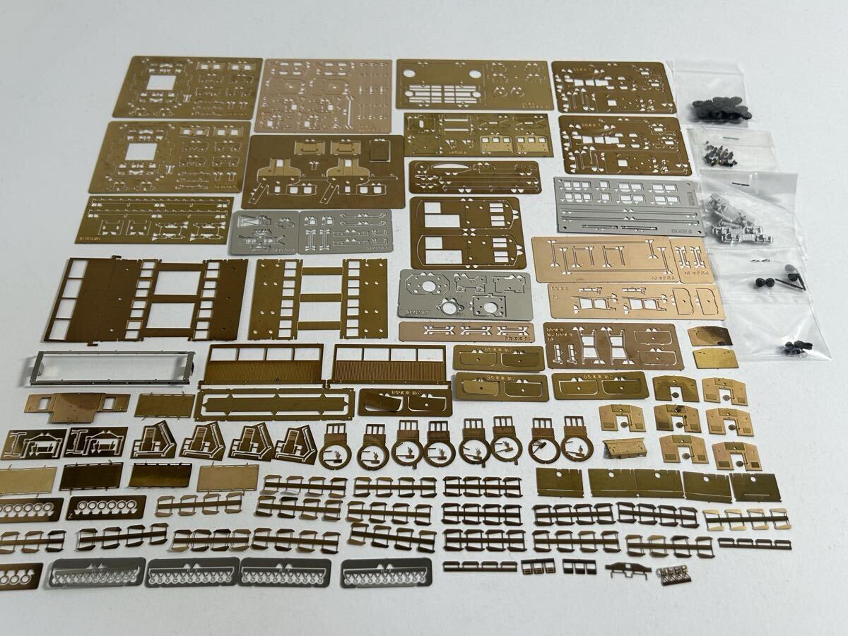 ② 【ジャンク】ワールド工芸 エッチングパーツ1/150 HOナロー等大量まとめ まとめてジャンク 現状品拍卖