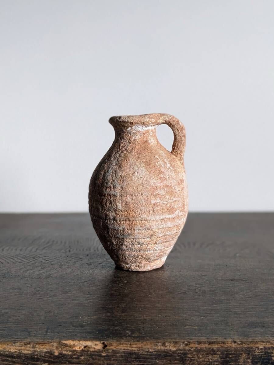 南フランス ガリア地方 把手付き容器 壺 油壺 古代 中世拍卖