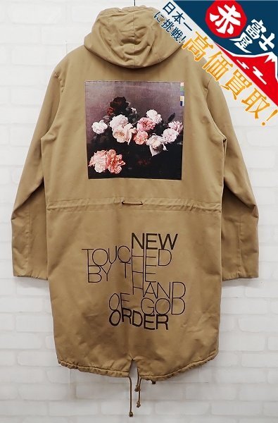 3J6695/未使用品 RAF SIMONS ARCHIVE 21ss REDUX HANDPAINTED PARKA WITH BADGE A01-700 ラフシモンズ アーカイブ ハンドペイントパーカー拍卖
