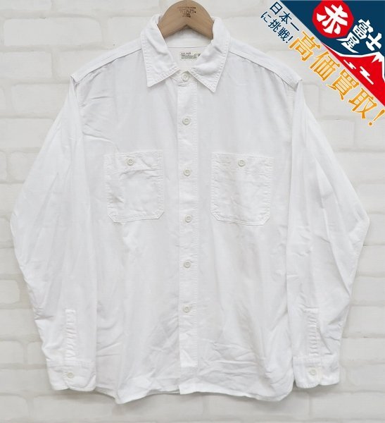 9T6302/ウエアハウス ダックディガー ホワイトシャンブレーシャツ WAREHOUSE拍卖