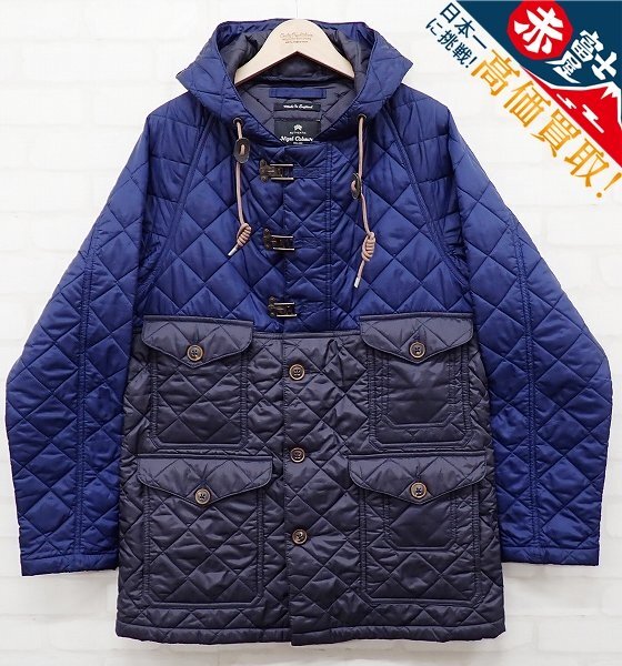 3J6936/Nigel Cabourn×LAVENHAM キルティングカメラマンジャケット ナイジェルケーボン ラベンハム拍卖