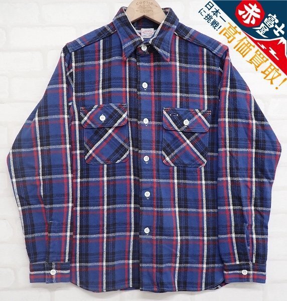 9T6335/WAREHOUSE 3104 フランネルシャツ C柄 ウエアハウス ヘビーネルシャツ拍卖