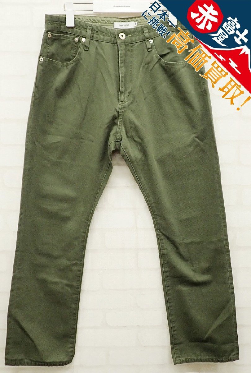 4P1954/未使用品 nonnative DWELLER 5P JEANS 03 COTTON TWILL NN-P4608 ノンネイティブ パンツ拍卖