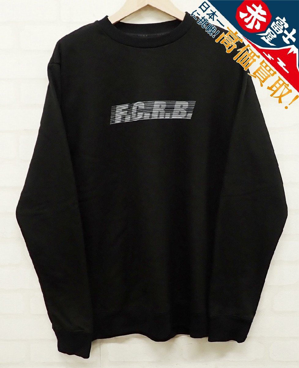 9T6601/F.C.Real Bristol EFFECT LINE LOGO TEAM CREWNECK SWEAT FCRB-250080 スウェット拍卖