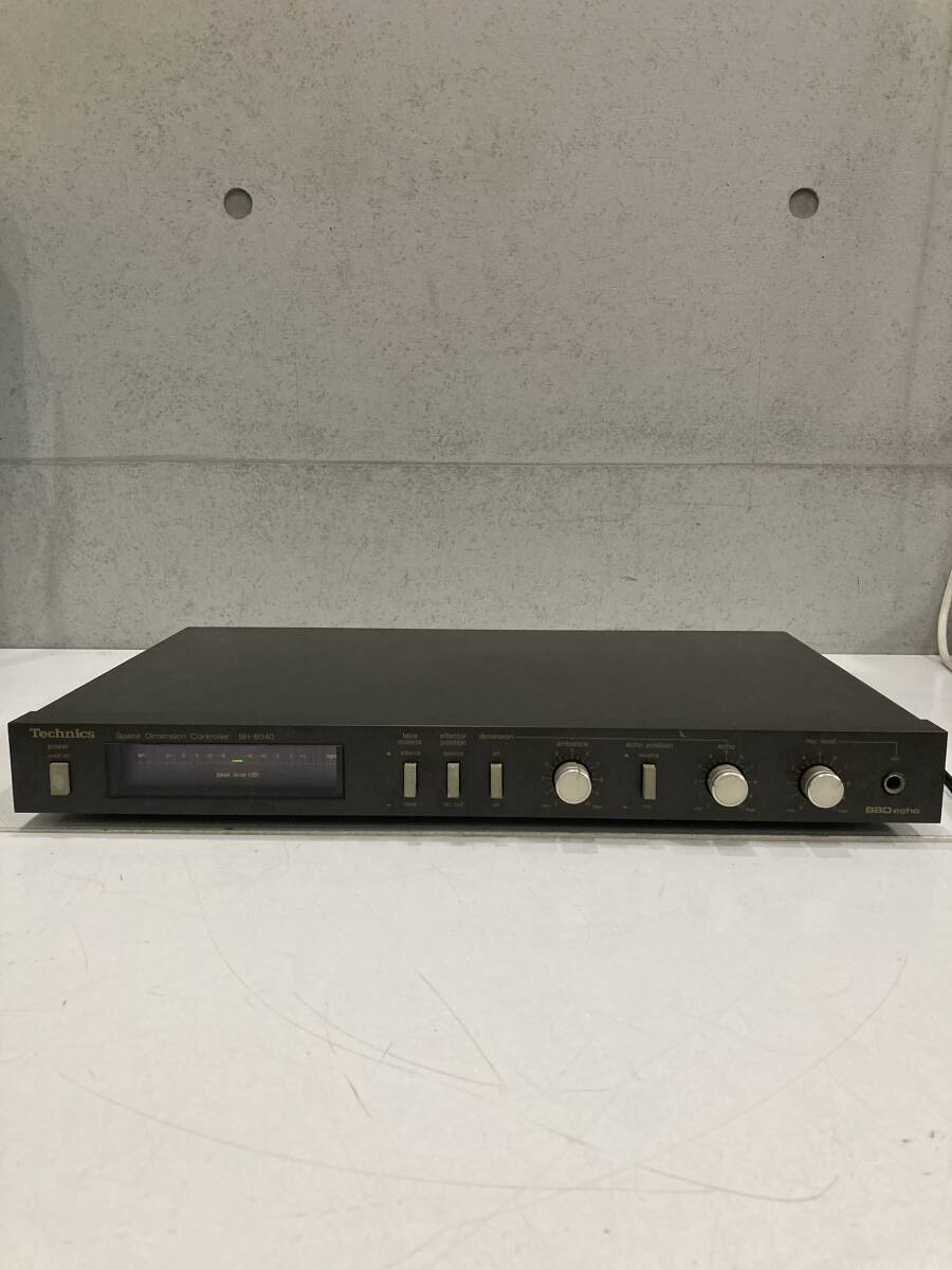 Technics テクニクス SH-8040 スペースディメンジョンコントローラー 通電のみ確認 ジャンク出品 1014e拍卖