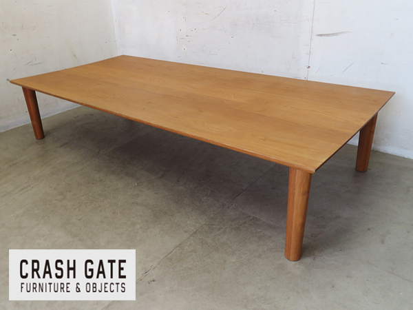 ■P984■美品■大川家具■関家具■オーク無垢材■リビングテーブル/コーヒーテーブル■ナチュラルモダン■200幅■拍卖