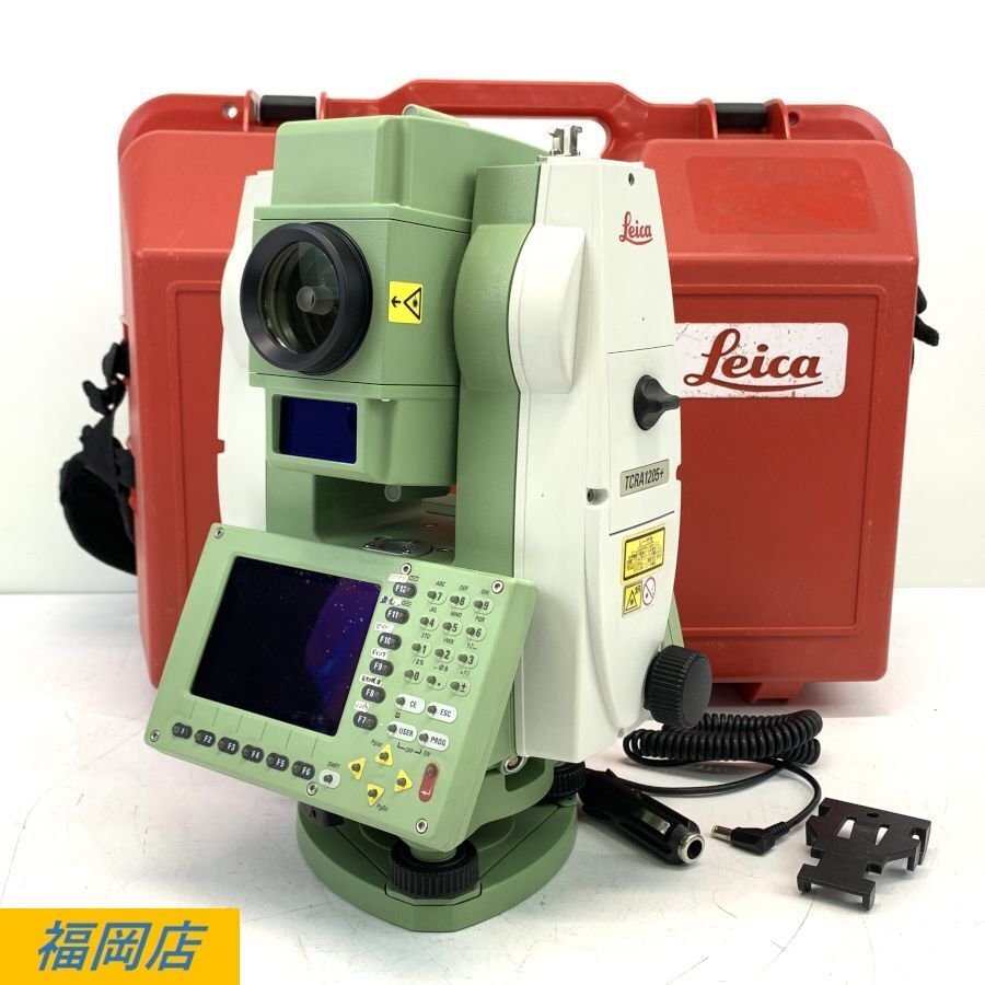 LEICA TCRA1205+ ライカ トータルステーション 収納ケース付き 通電/動作未確認品 状態説明あり*ジャンク品【福岡】拍卖