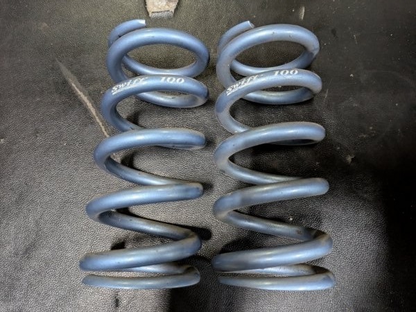 swift スイフト 直巻き スプリング ID60 10k 7インチ 178mm バネ 車高調 中古品拍卖