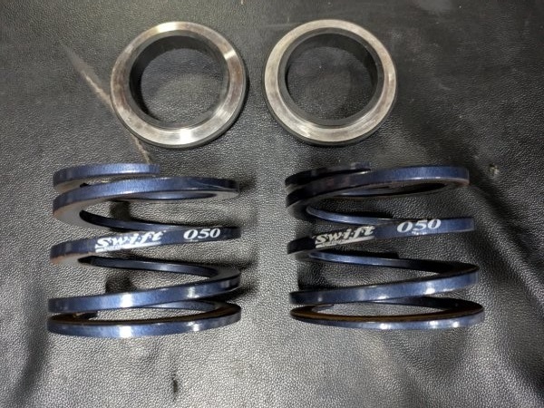 swift スイフト 直巻き アシスト スプリング ID65 5k 自由長 68mm ヘルパー トラクション バネ 車高調 中古品拍卖