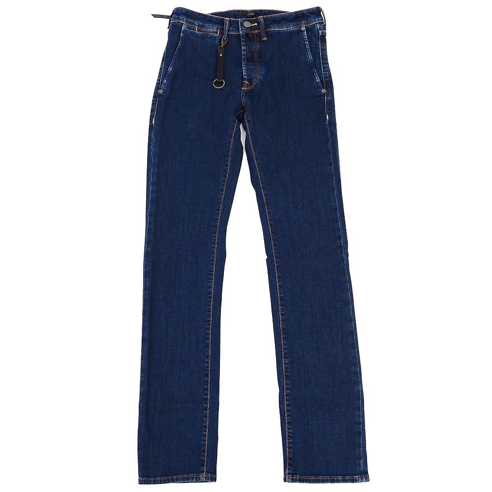 H06800 未使用品 INCOTEX/BLUE DIVISION デニム パンツ 【サイズ:29】 インディゴブルー Slim ストレッチ インコテックス メンズ拍卖
