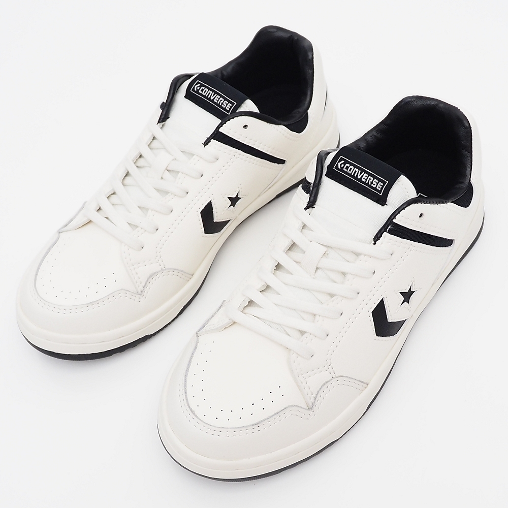 H06564 未使用品 CONVERSE/SKATEBOARDING WEAPON スニーカー【サイズ:US7.5(25.5cm)】ホワイト/ブラック スケートボーディング コンバース拍卖