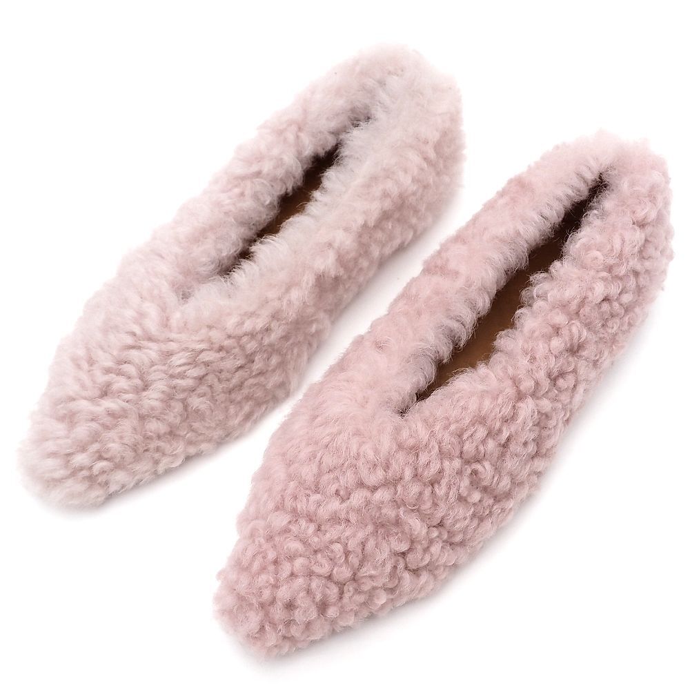 I0680S 未使用品訳あり MARNI/ラムファー パンプス 【サイズ:35】 ライトピンク 定価101000円 シューズ マルニ レディース 5拍卖