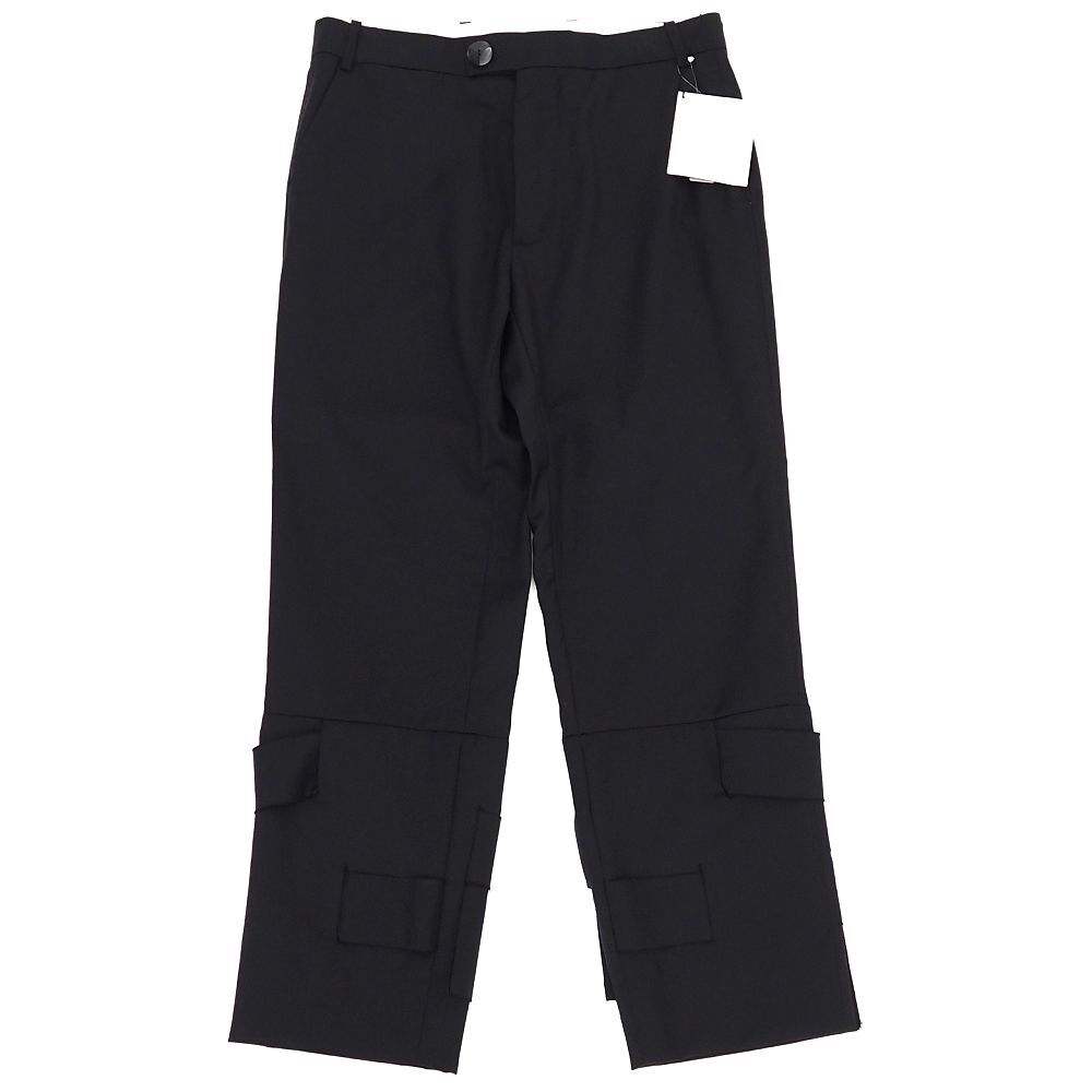 E03151J 未使用品 20SS NAMACHEKO/DUKBELA TROUSERS パンツ 【サイズ:M】 ブラック ナマチェコ メンズ拍卖