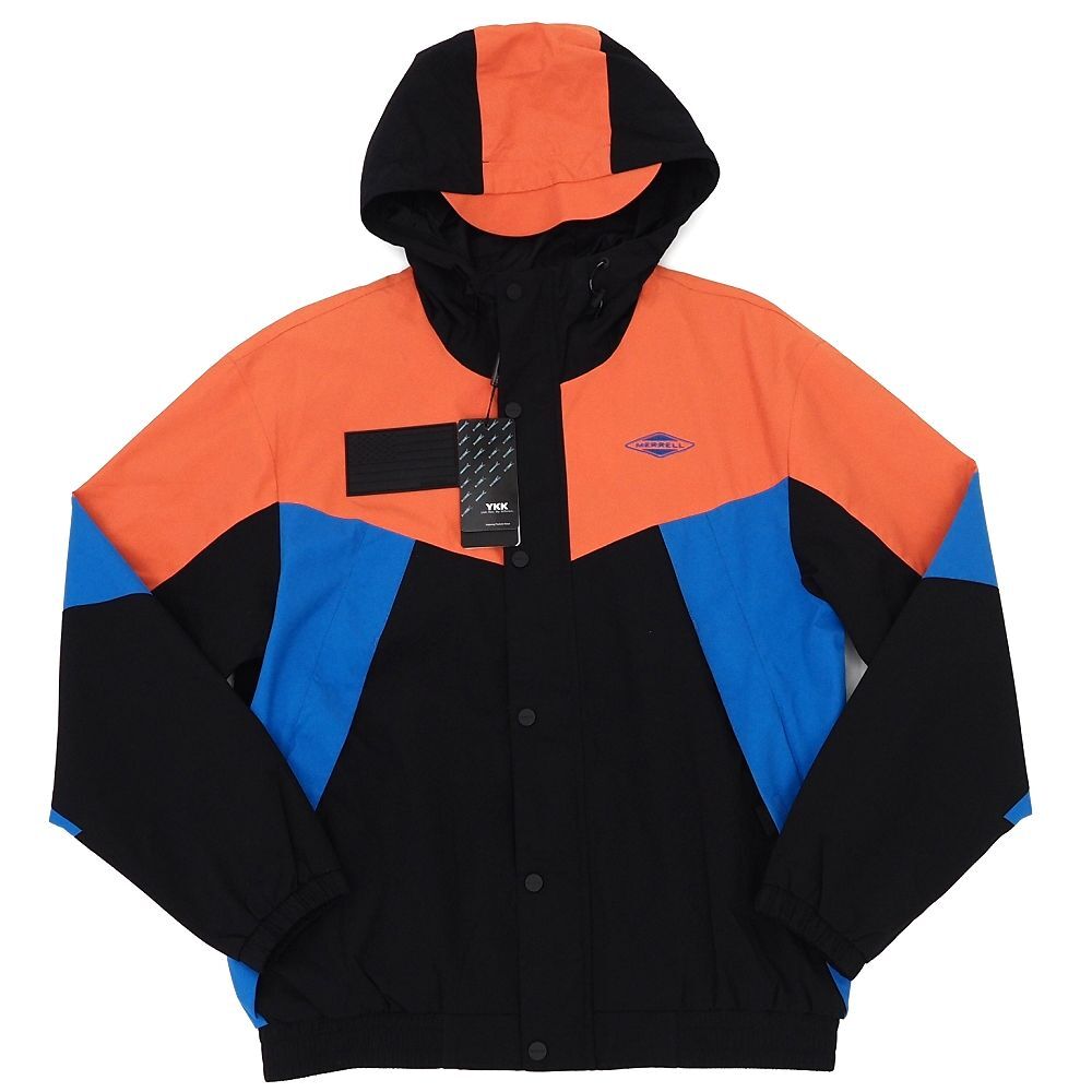 E06734 新品 MERRELL/ジャケット 【サイズ:M】 オレンジ/ブラック マウンテンパーカー メレル メンズ拍卖