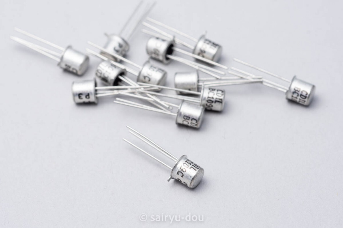 BC109C NPNシリコン・トランジスタ CDIL社製 新品12個セットB拍卖