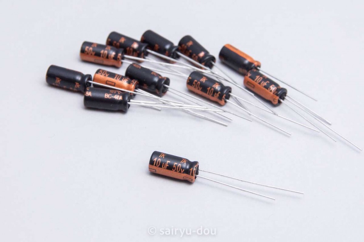 東信工業 UTWE 105度対応 アルミ電解コンデンサ 50V/10μF 新品12個セットA拍卖