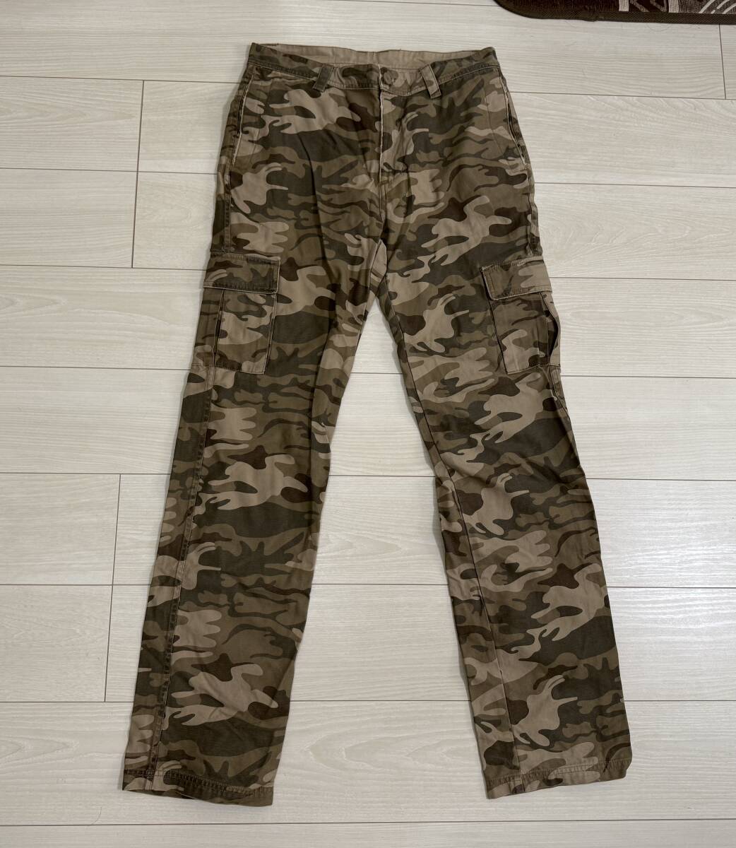 ★ナイラス NYLAUS CREW DESIGN WORKS 迷彩 カモフラージュ カーゴパンツ Mサイズ★拍卖