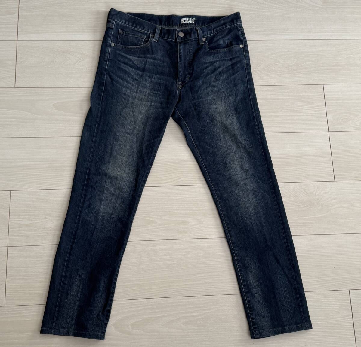 ★ユニクロ UNIQLO スキニーフィットジーンズ デニムパンツ 31★321-169711拍卖