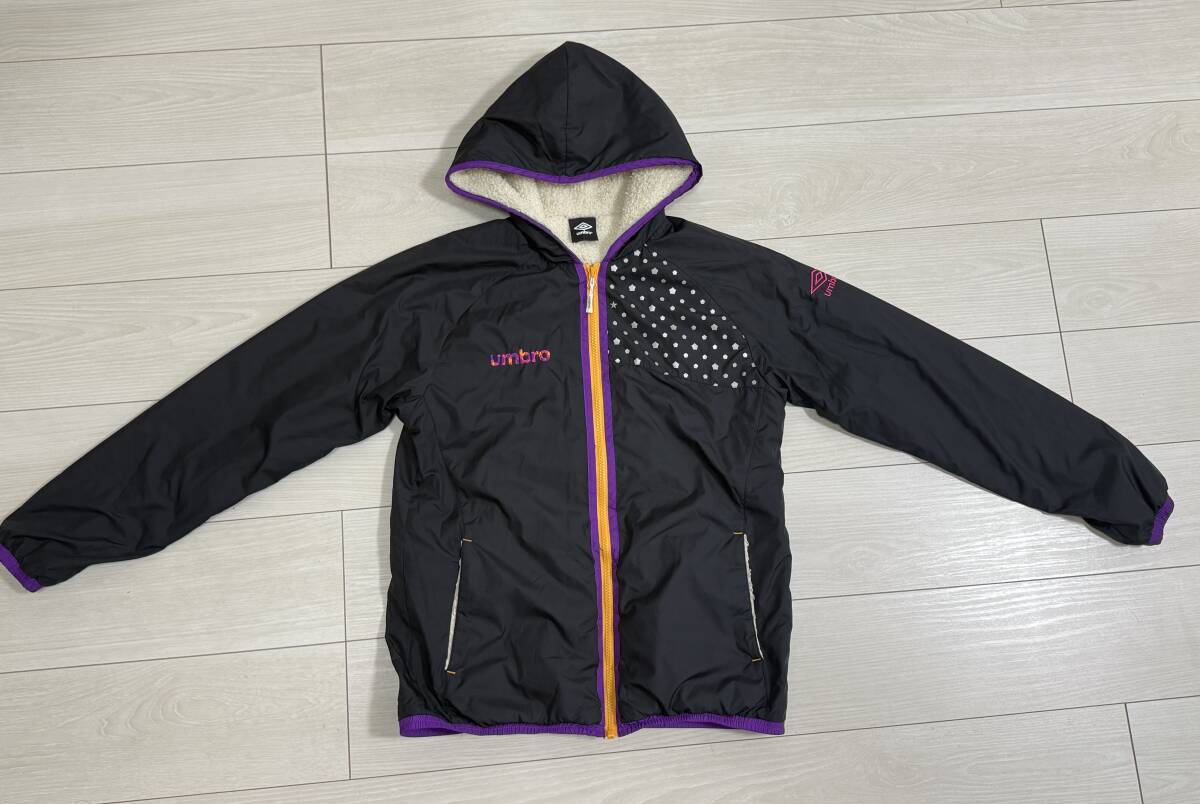 ★アンブロ umbro レディース フード付き ウォームジャケット Lサイズ★拍卖