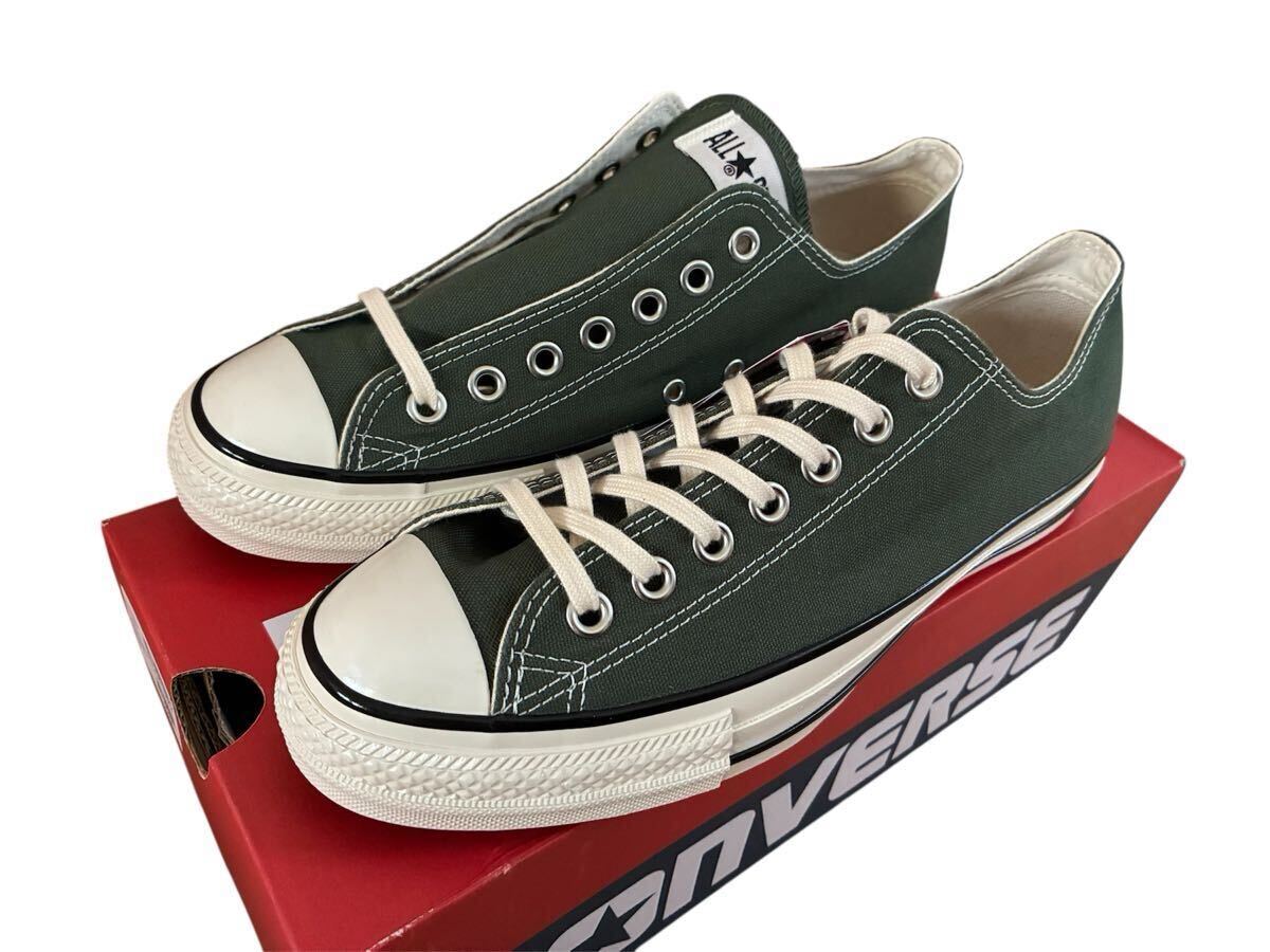 新品コンバースALLSTARオールスターOLIVEカーキグリーン28拍卖