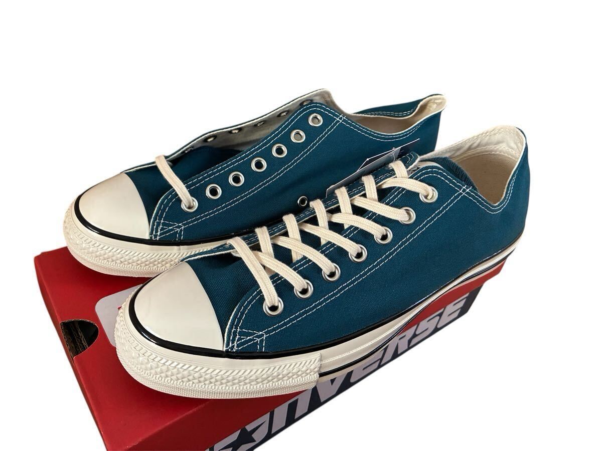 新品コンバースALLSTARオールスター青ネイビーグリーン26h拍卖