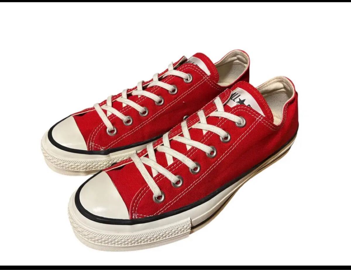 コンバースALLSTARJOXメイドインジャパン日本製赤26h拍卖
