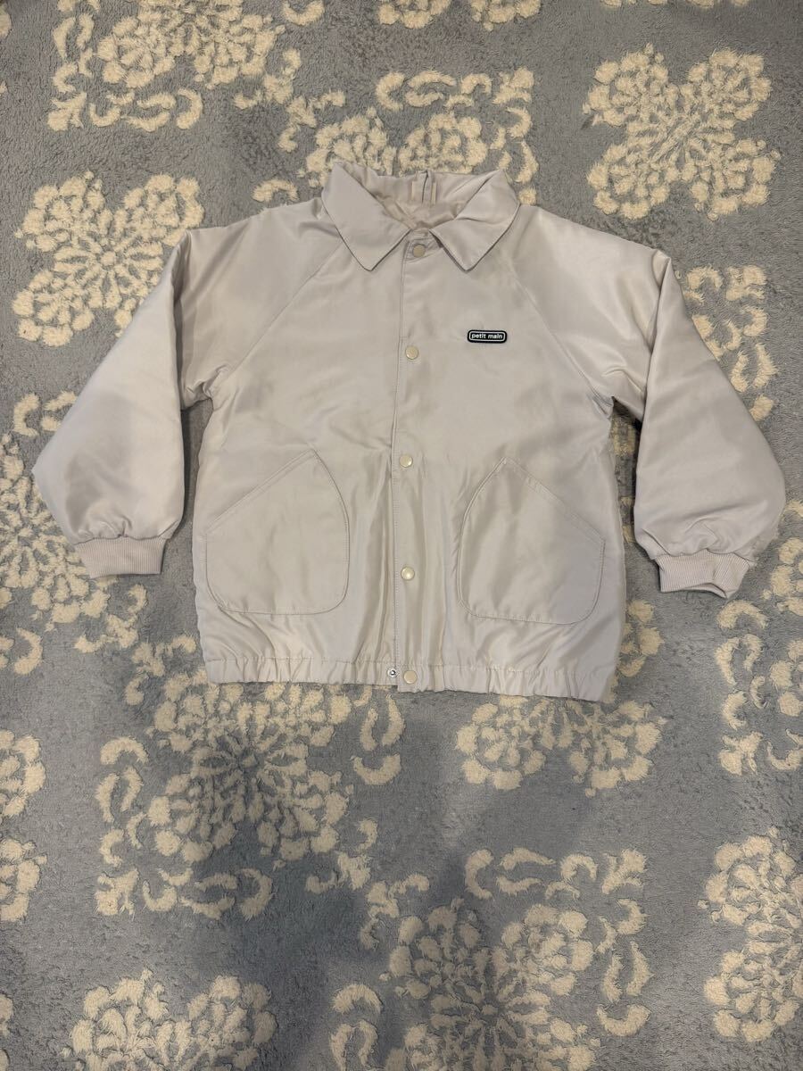 冬用 ジャンバー petit main サイズ130 男の子 未使用拍卖