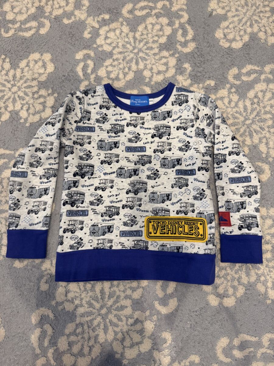 TOKYO Disney resort トレーナー ミッキー ディズニーランド キッズ 男の子 春秋冬用 120拍卖