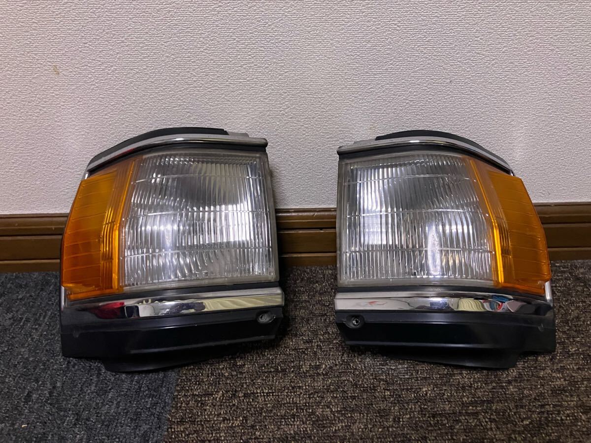 ②稀少TOYOTA/マークII純正コーナーランプ左右SET★GX70/GX71//koito 22-167/コーナーライト/旧車★拍卖