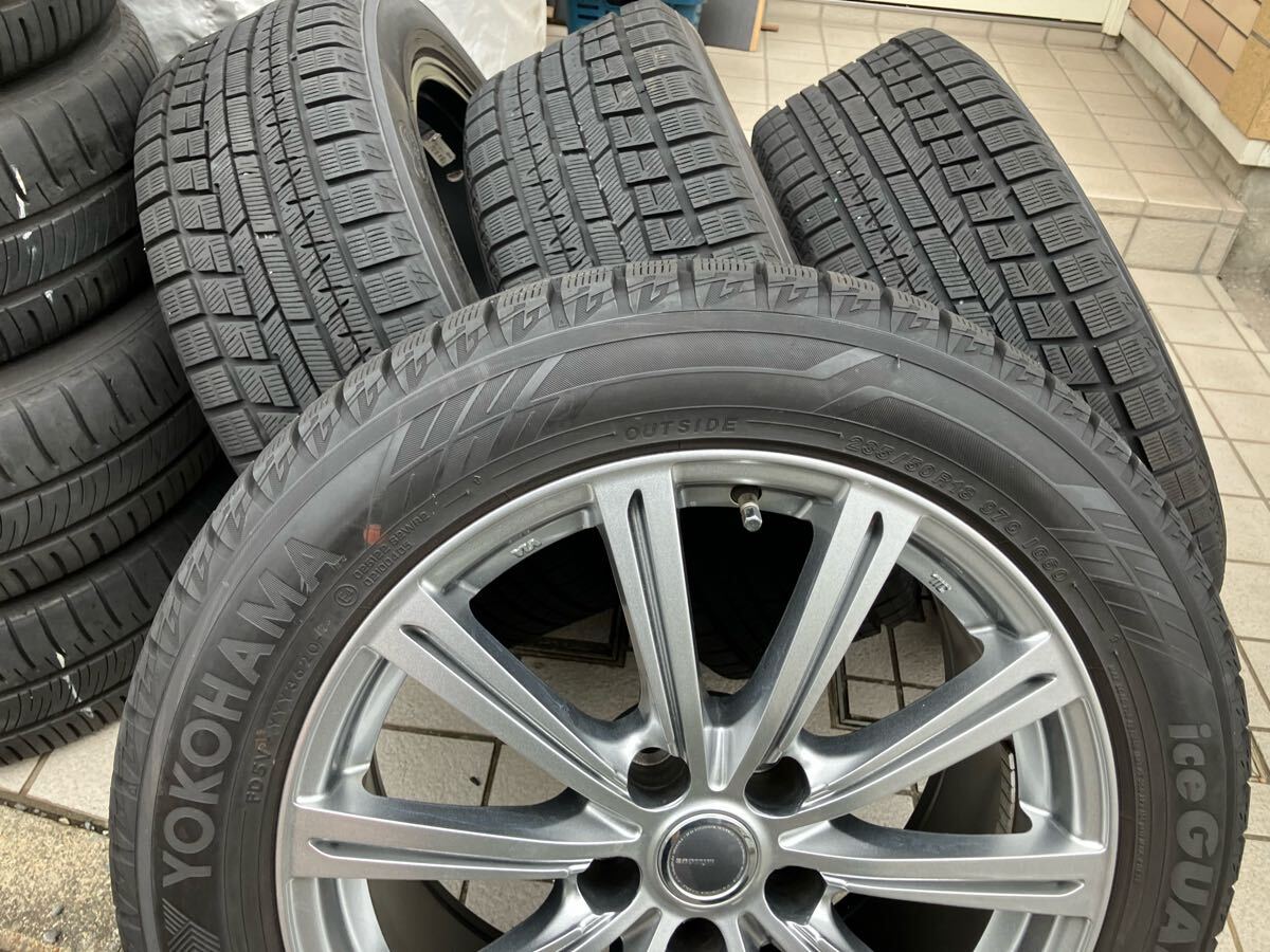 ◆大特価◆超バリ山スタッドレス/iG60◆冬タイヤホイールSET×4本◆235/50R18◆PCD120-5H◆LS/アルファード/ヴェルファイア/TOYOTA//拍卖