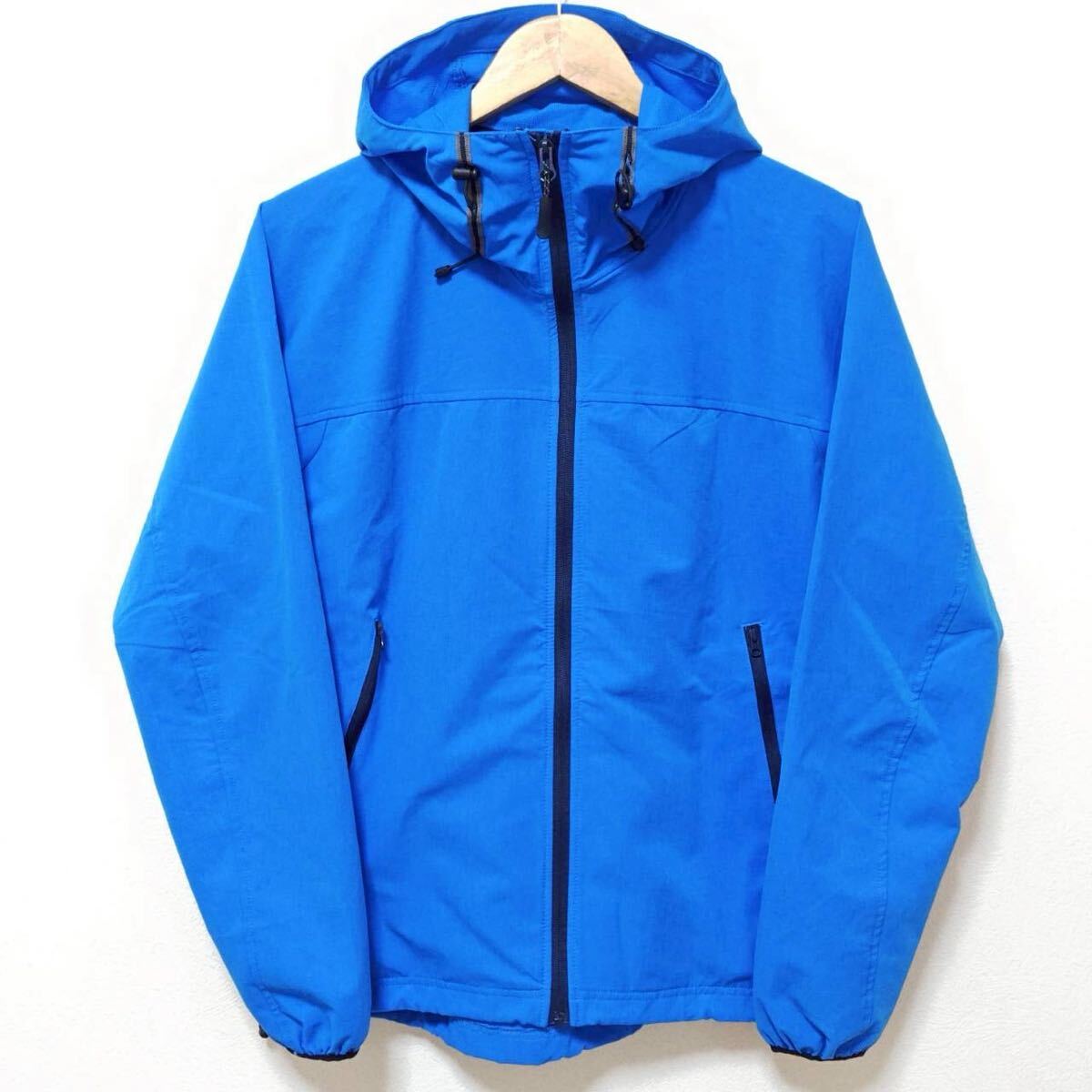 アウトドアにも◎【Field Core】フィールドコア ウインドブレーカー ジャンパー ブルゾン スポーツ 撥水 メンズ ブルー サイズL/Y37010jF拍卖