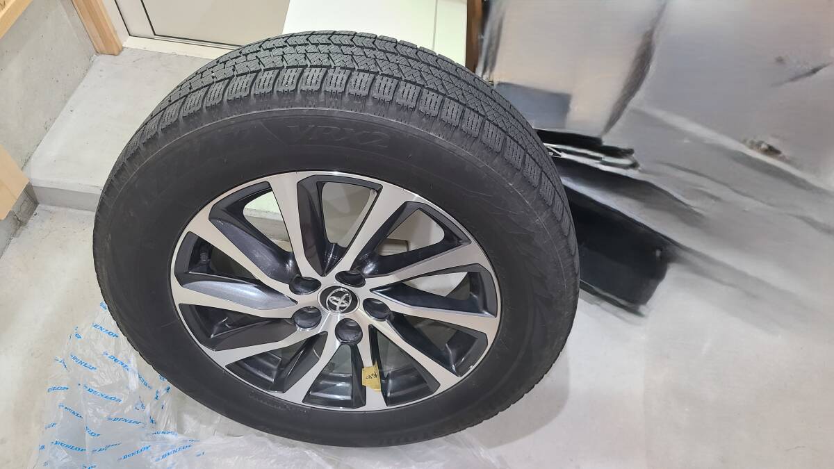 ※送料無料※美品 トヨタ30前期アルファードヴェルファイア純正スタッドレスBLIZZAK VRX2 4本拍卖